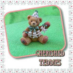 Cherished Teddies “Unfolding Happy Wishes Four You” Age 4 Birthday